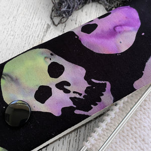 Halloween Watercolor Skull DPN Holder