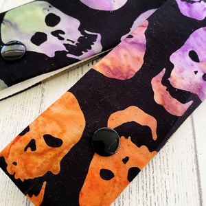 Halloween Watercolor Skull DPN Holder