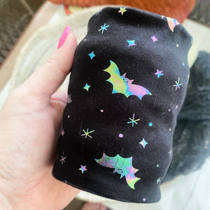 Halloween Holographic Bats Skein Coat