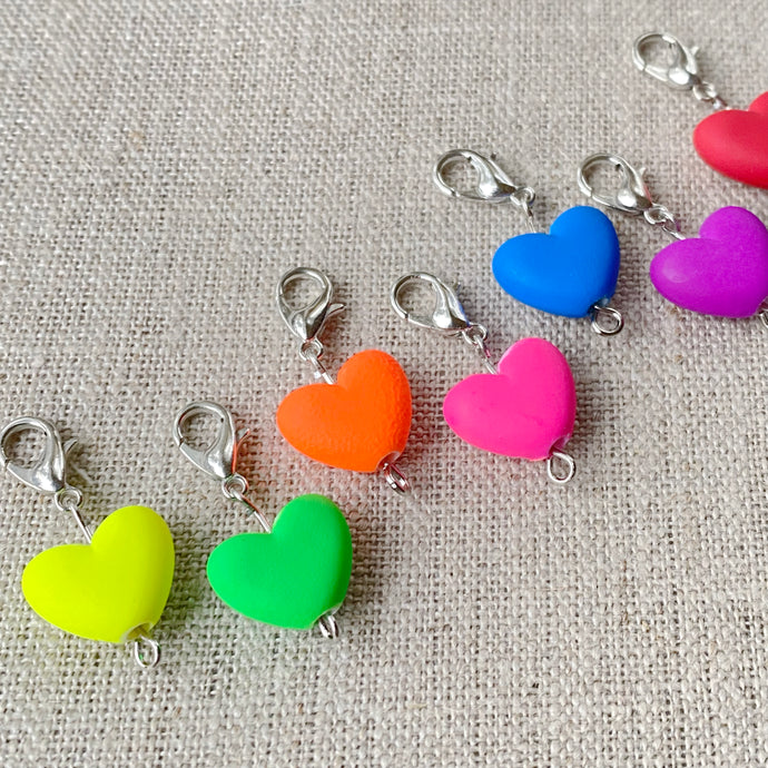 Valentine Heart Stitch Marker - Precious Knits Shop